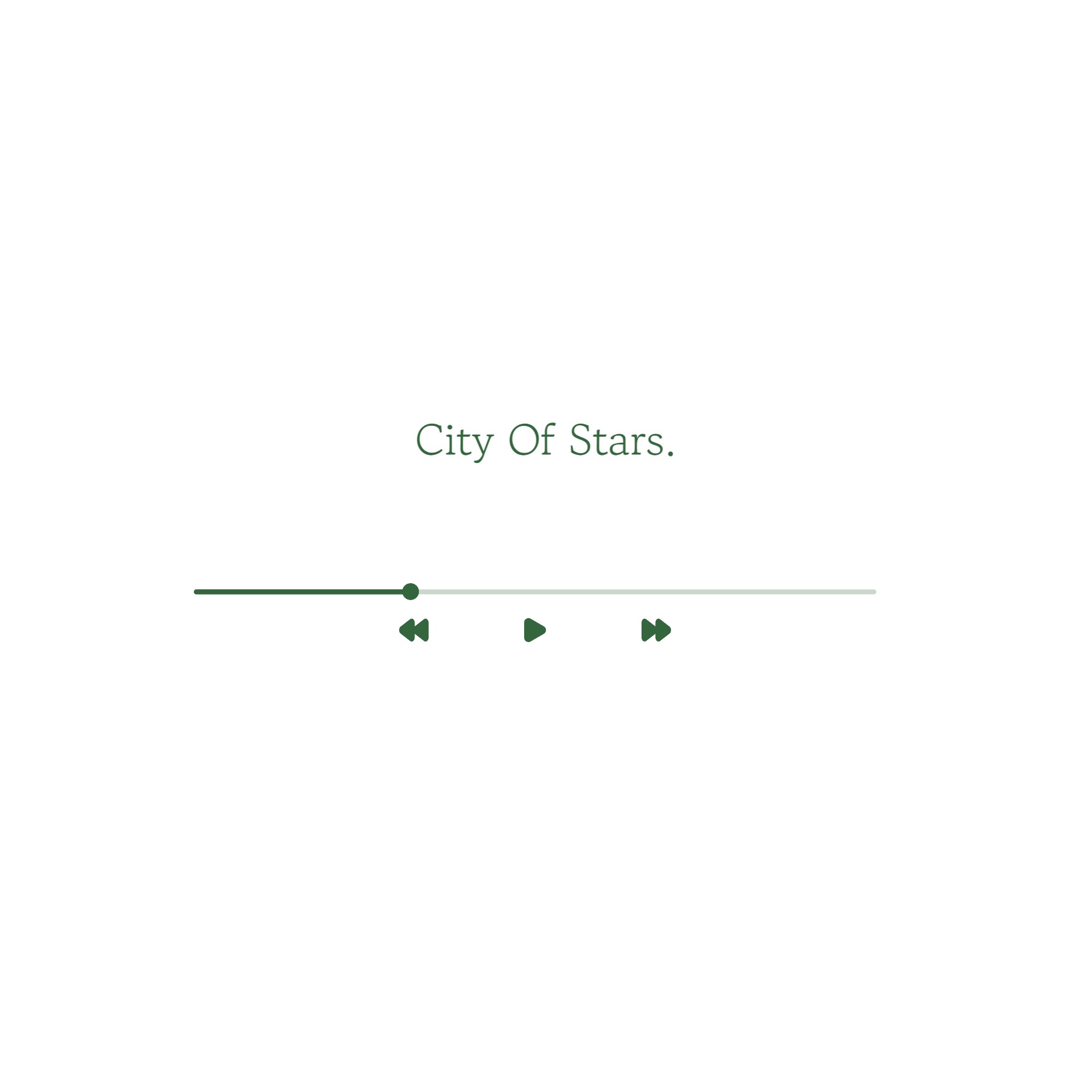 City Of Stars
