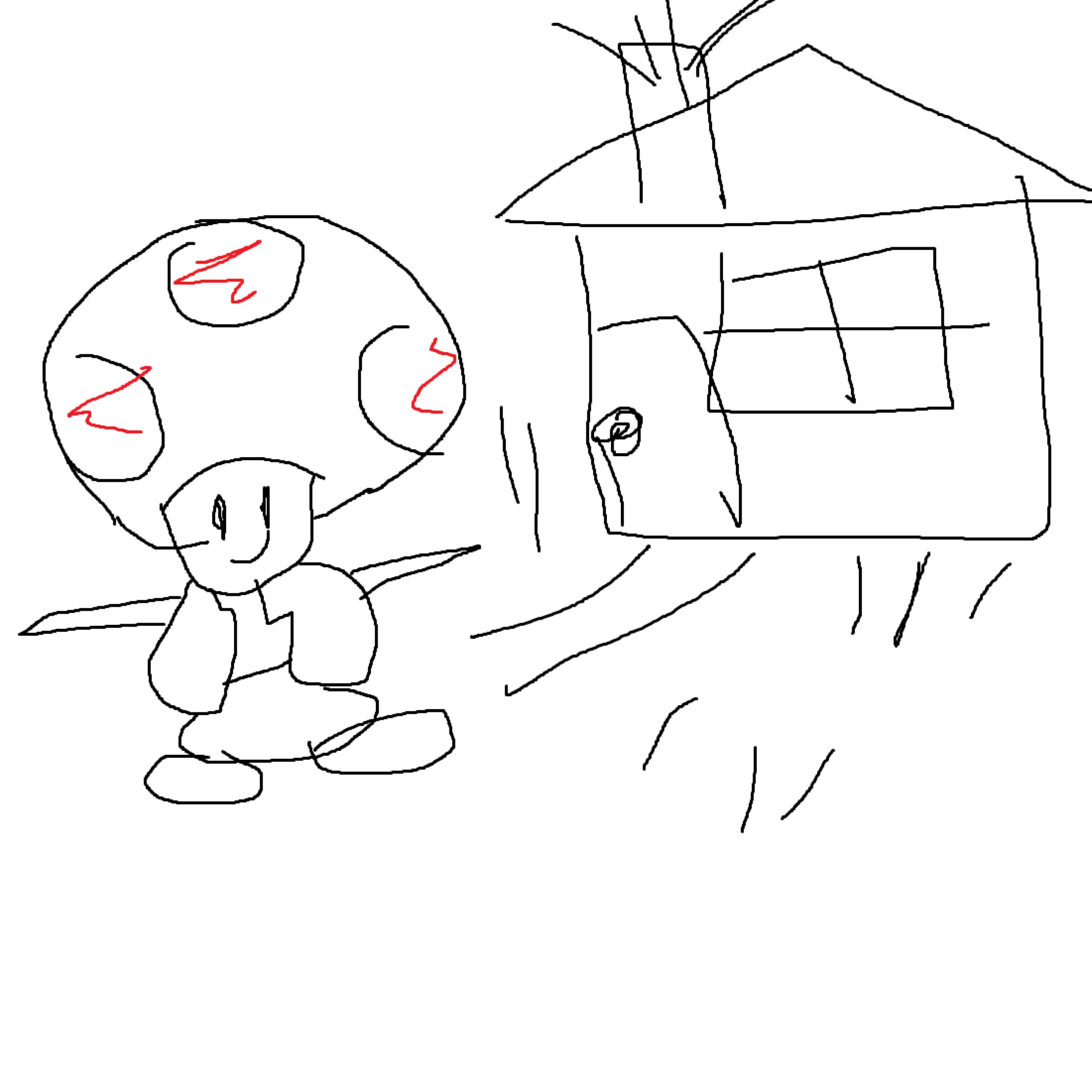 숲 속에 작은 키노피오