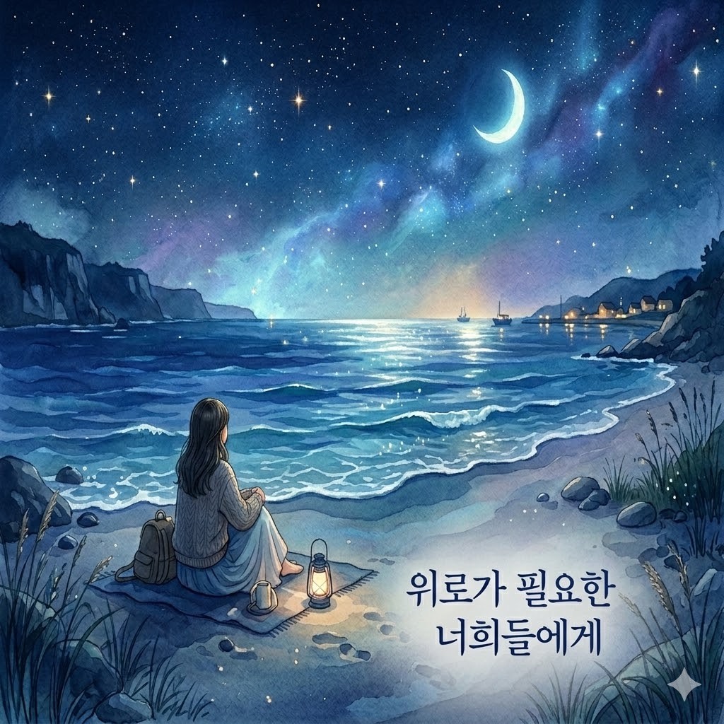 밤,바다-최유리(커버)