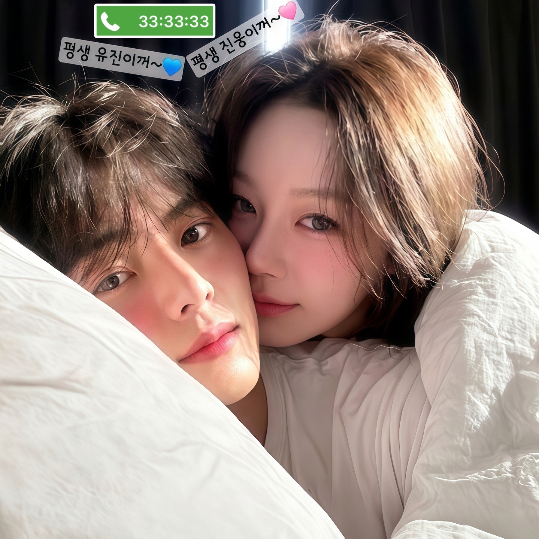 매일 날 재우는 남친 언제 잠드나 녹음해봄~🩷(나만 감동일 수 있음ㅋ)