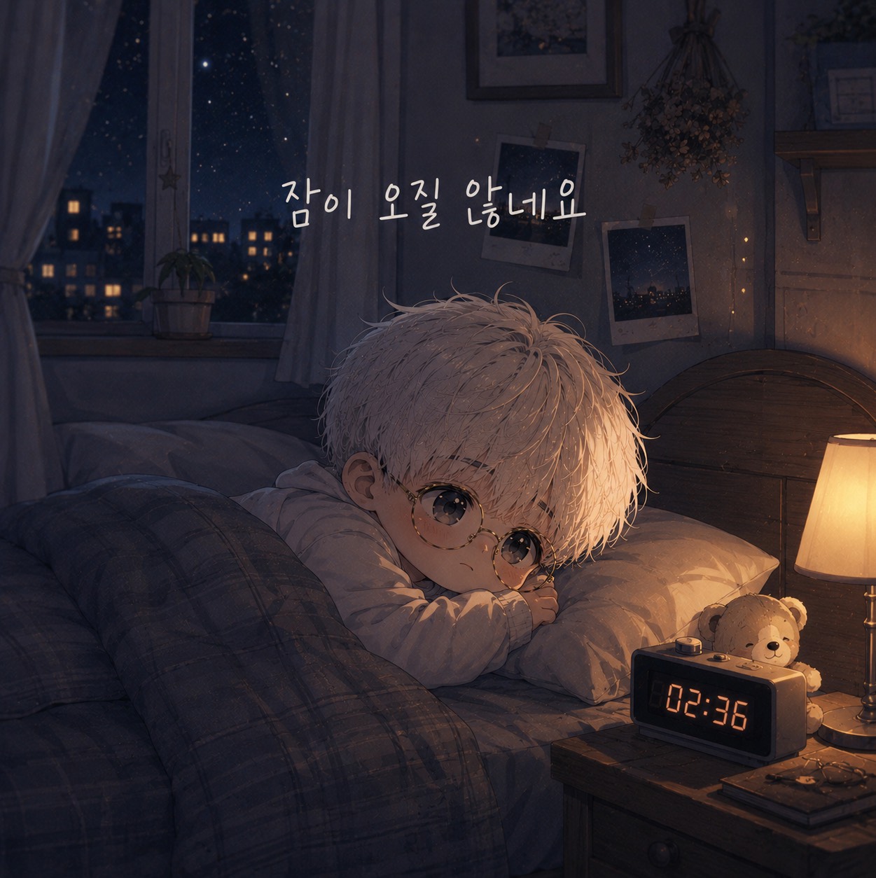 잠이 오질 않네요..