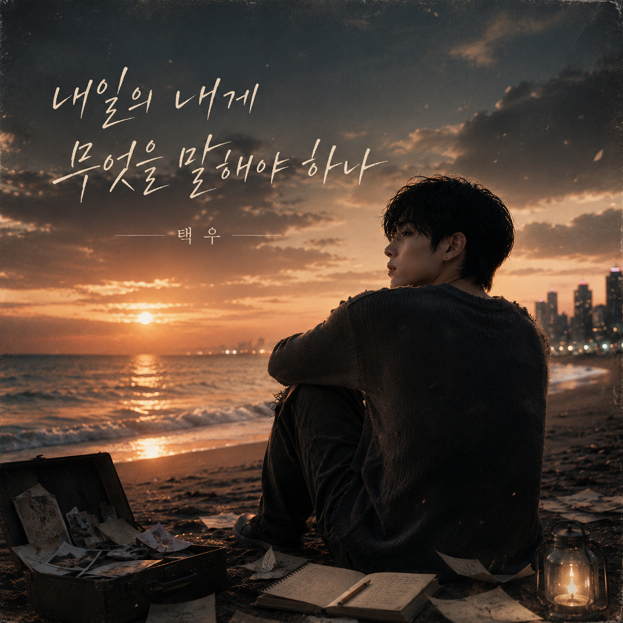 택우 - 내일의 내게 무엇을 말해야 하나(레오 커버)