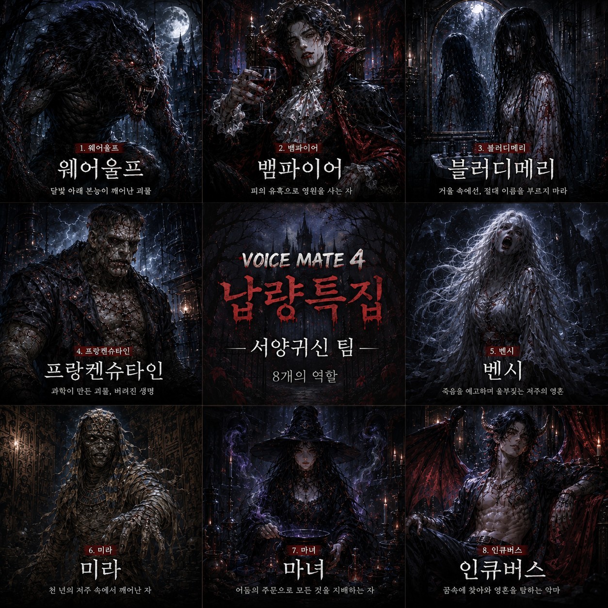 보이스 메이트4 - 서양귀신 팀 셀렉멘트 결전