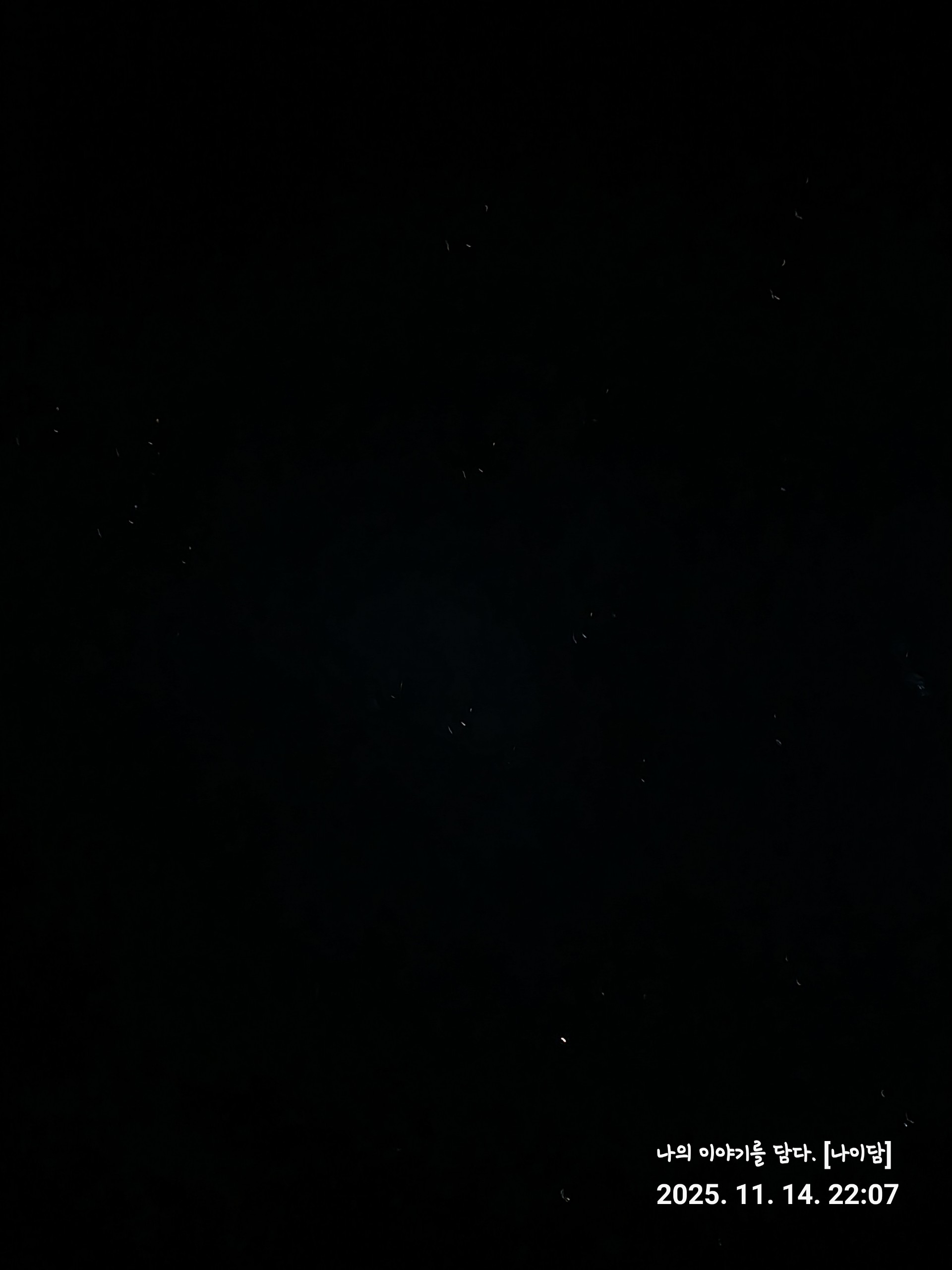 강원도 고성 삼포해수욕장 밤바다 ASMR