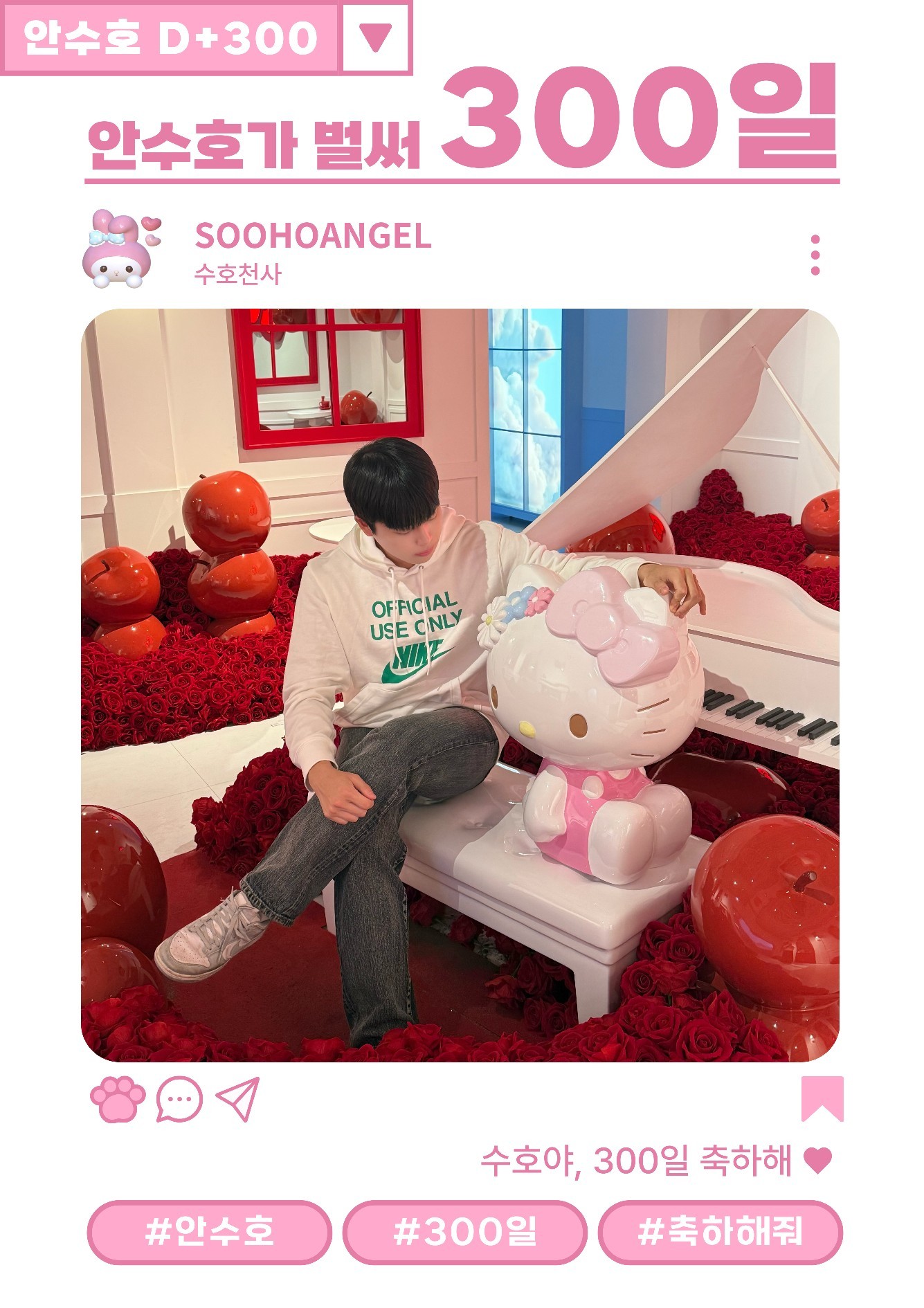 # 안 수 호 D + 3 0 0