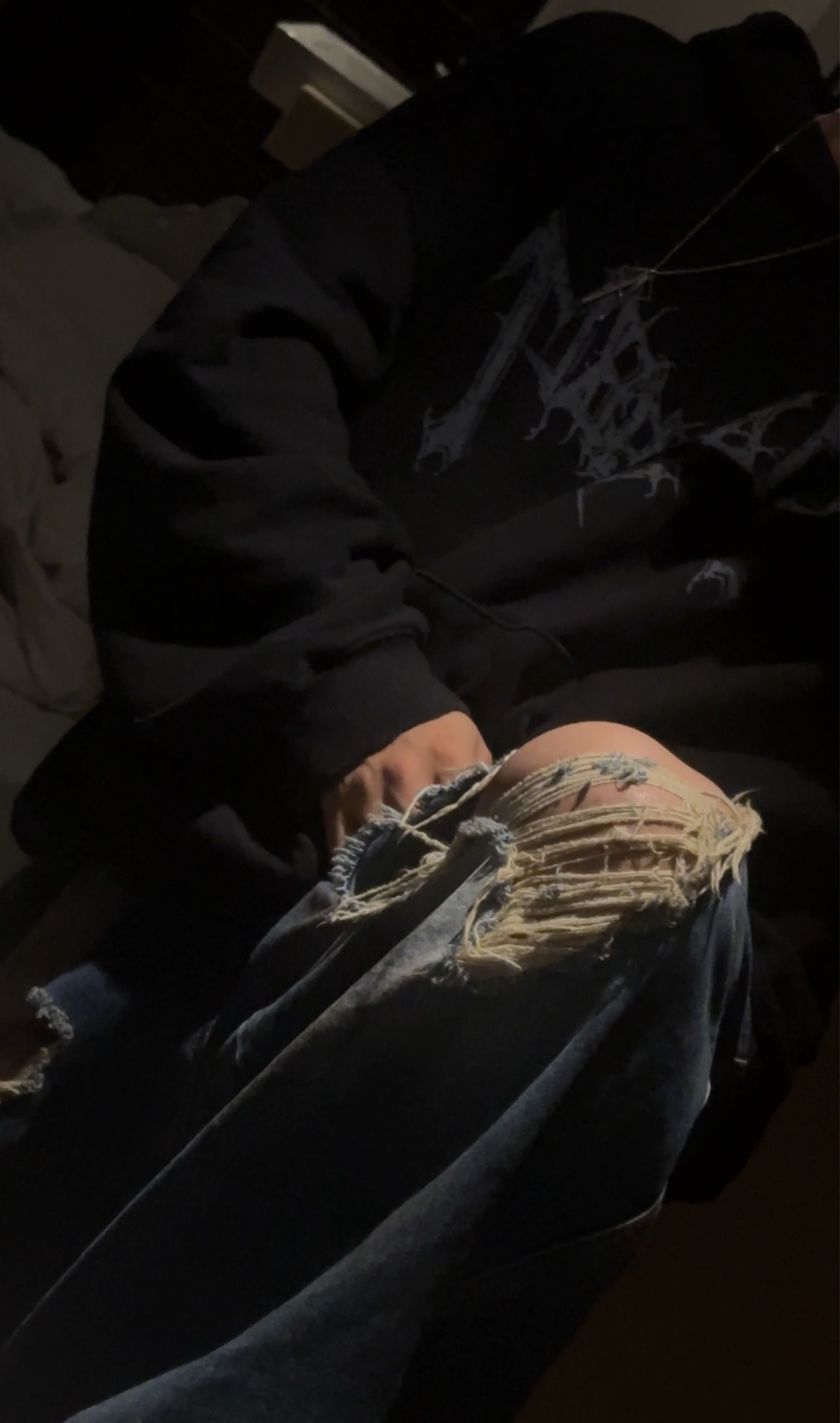 잠도 못자고 킨 소통(디제이 씻고올게