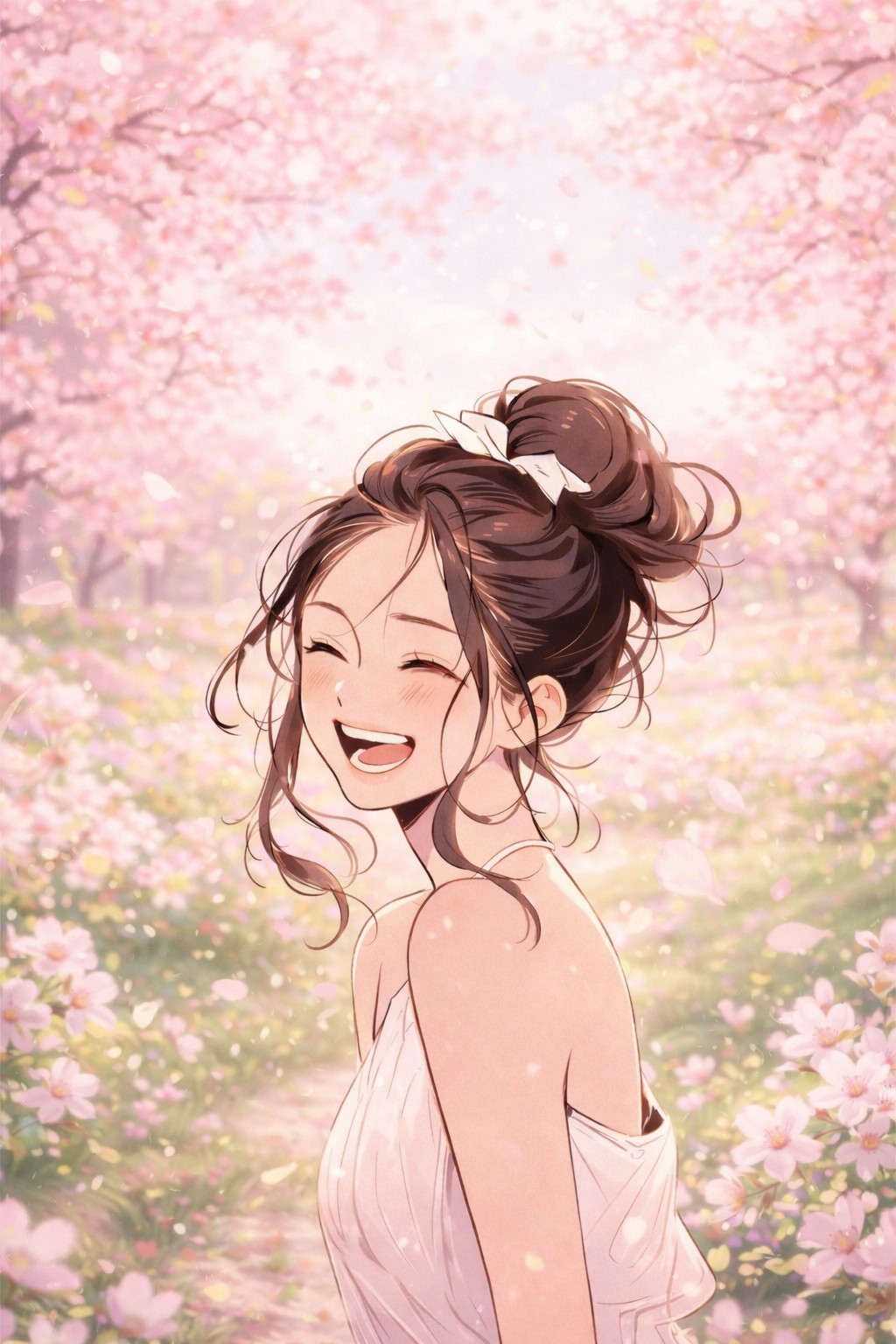 도시의 봄날.ᐟ