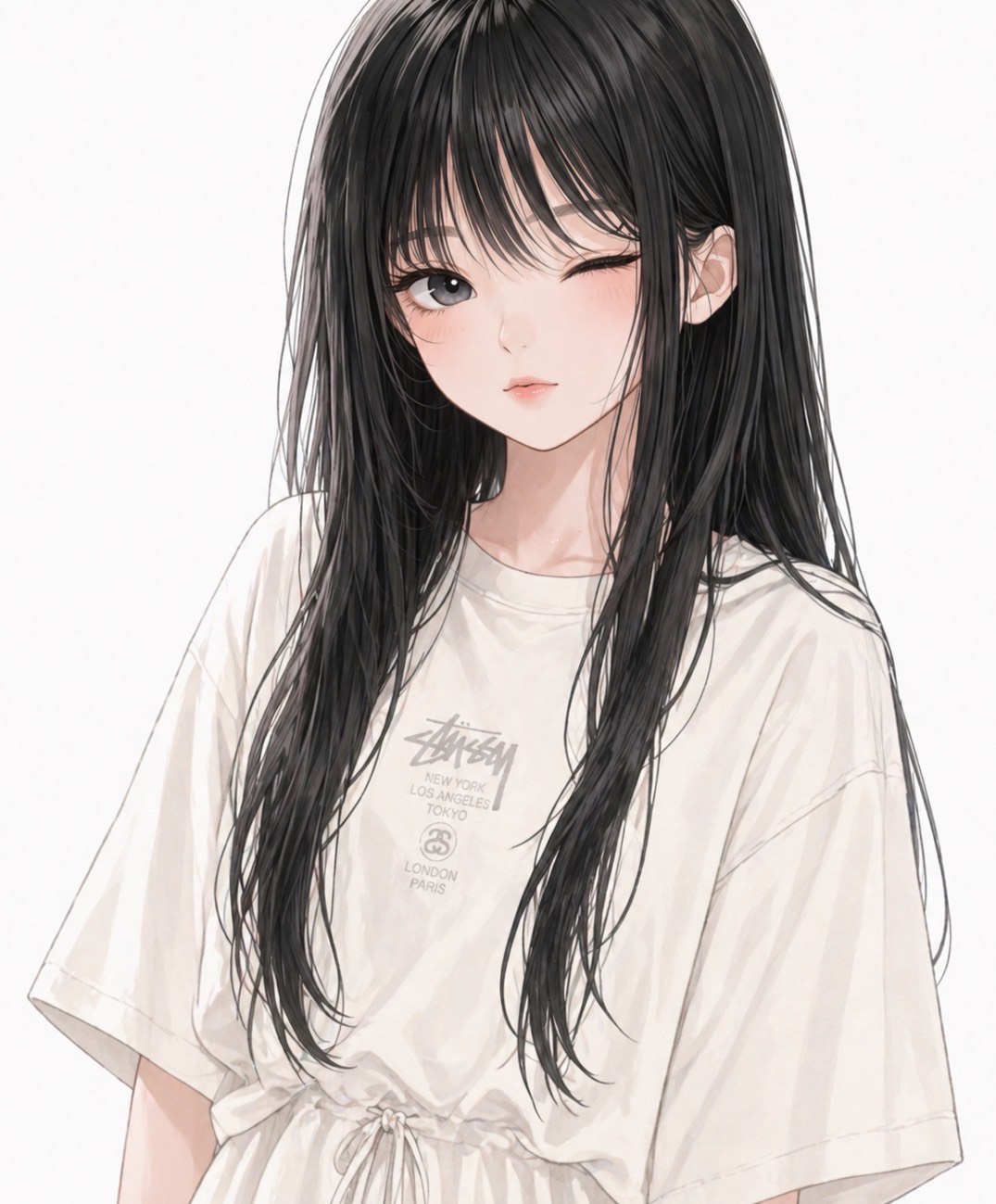 날 좋아하세요.