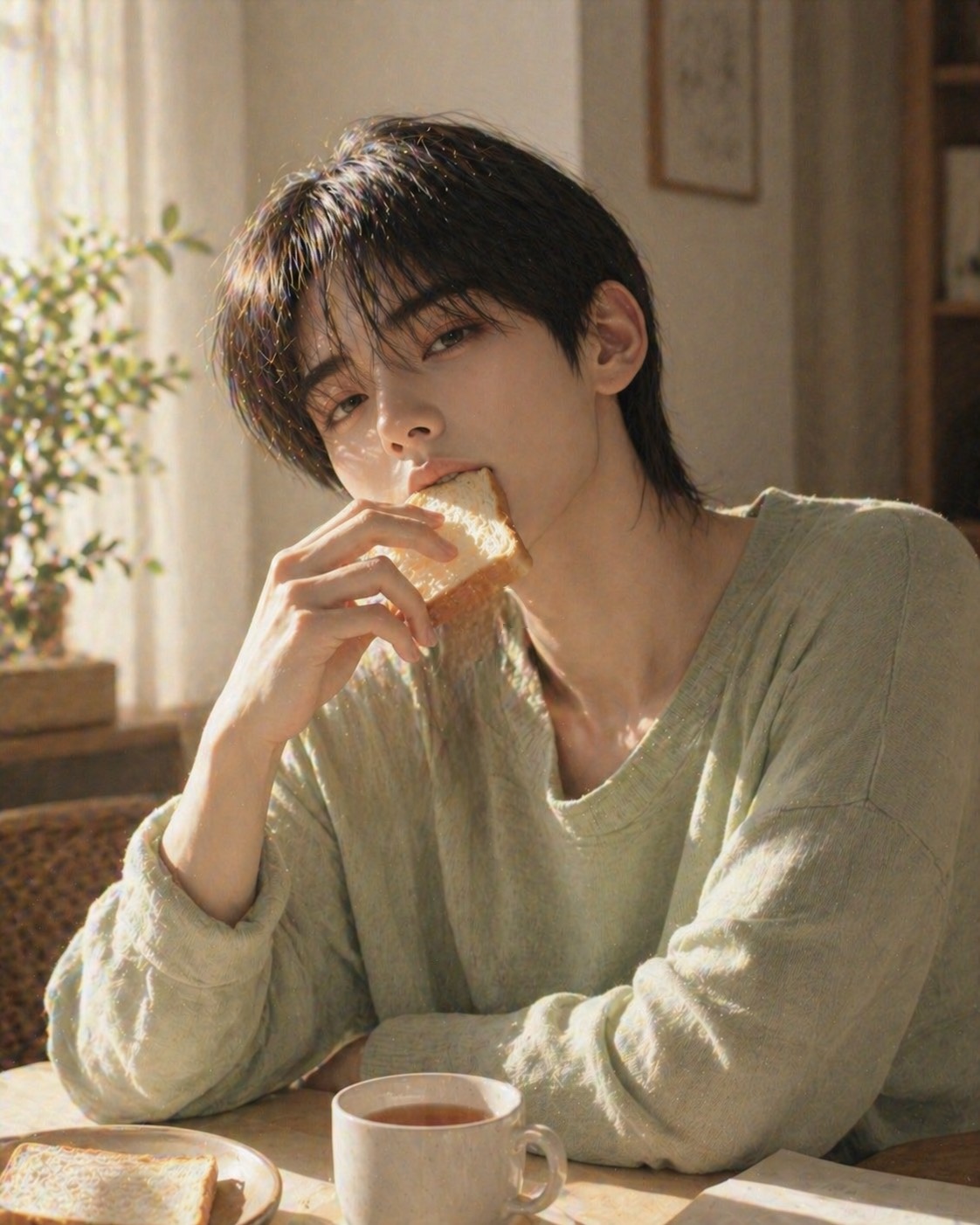 갑자기 등장한 진짜 잔잔한 잠방