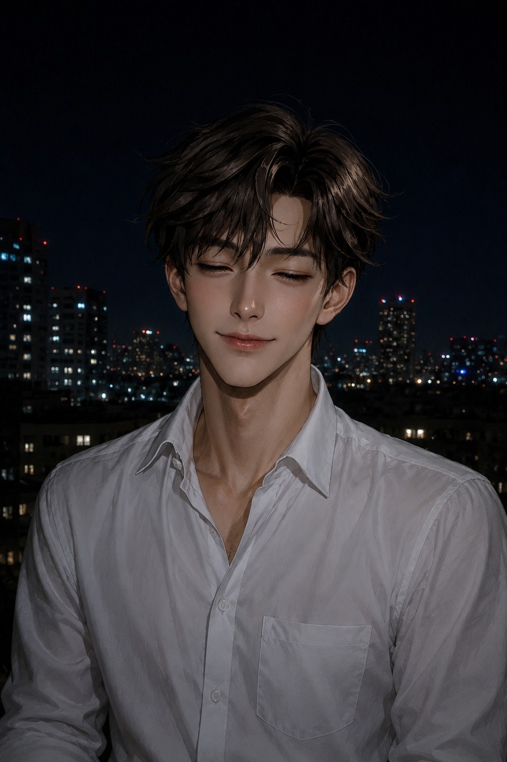 잠긴 중저음....