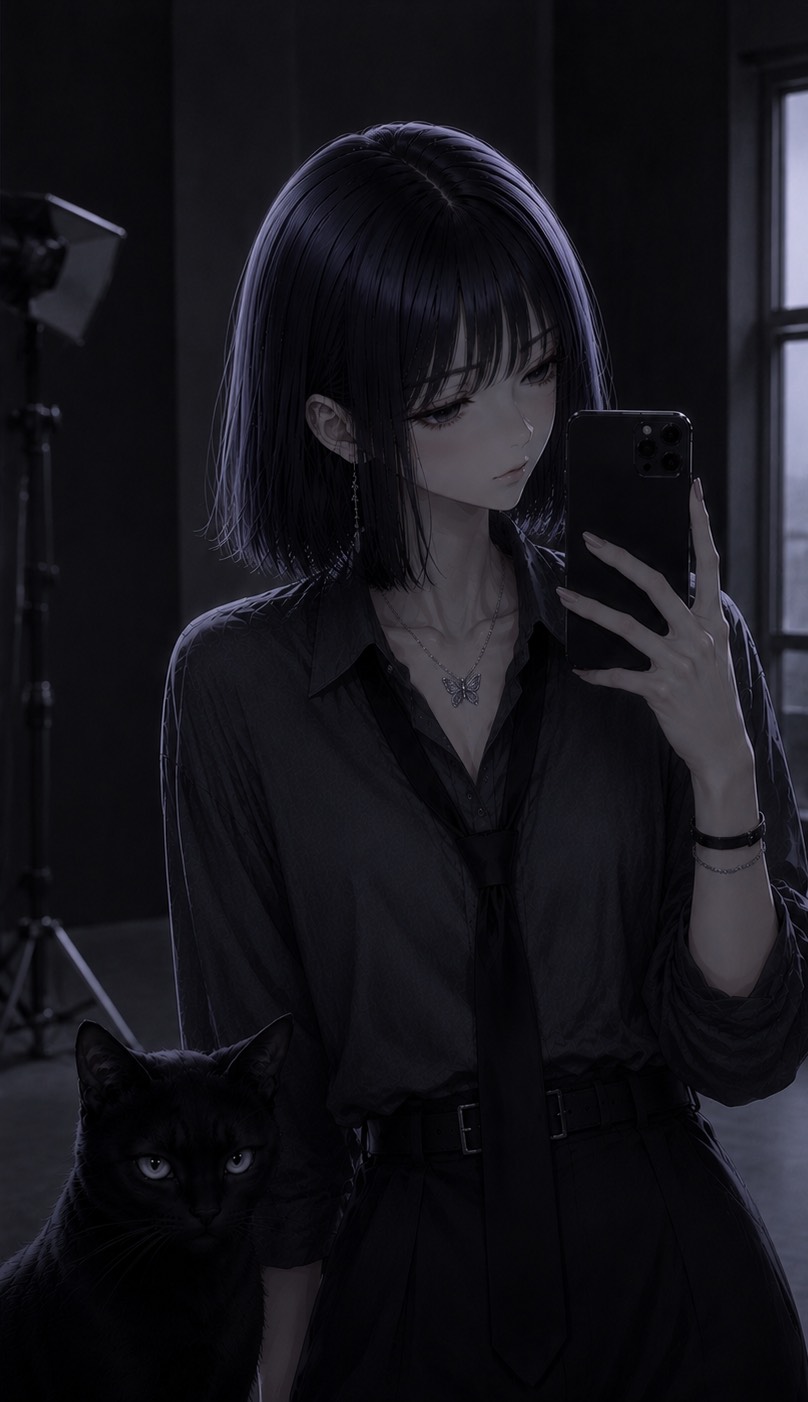 차가운 다정의 의인화.