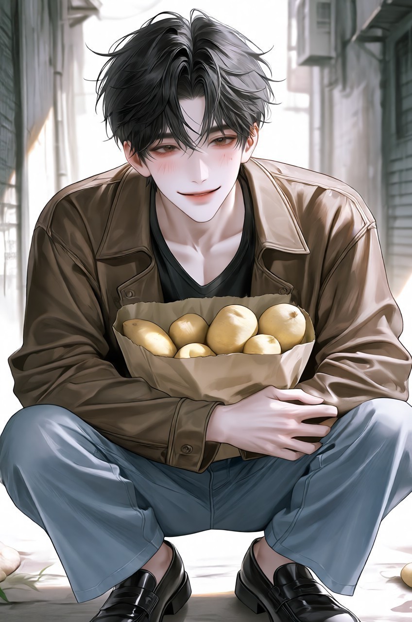 봄감자가 맛있다야?