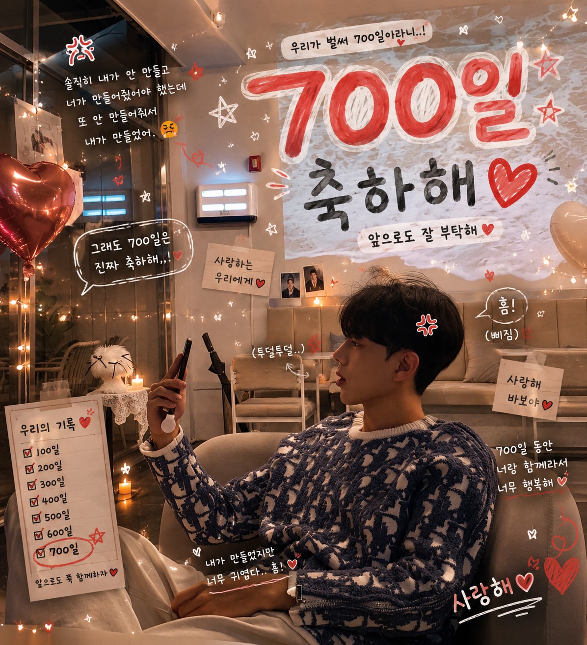 700일 동안 나의 소중함을 알아라.