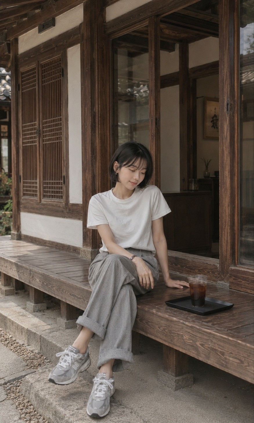 잘 웃고 잘 들어주는 누나