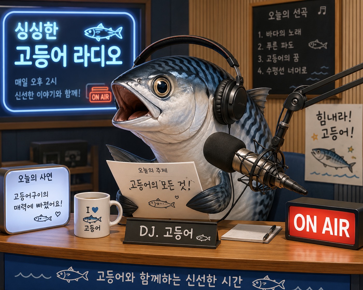 본격 고등어 심화 토크 방송🐟