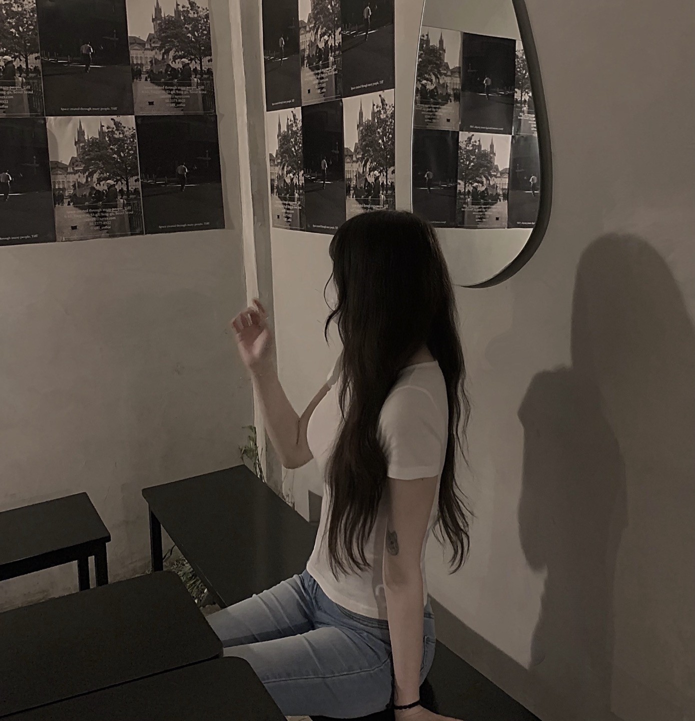 부시시한 사람