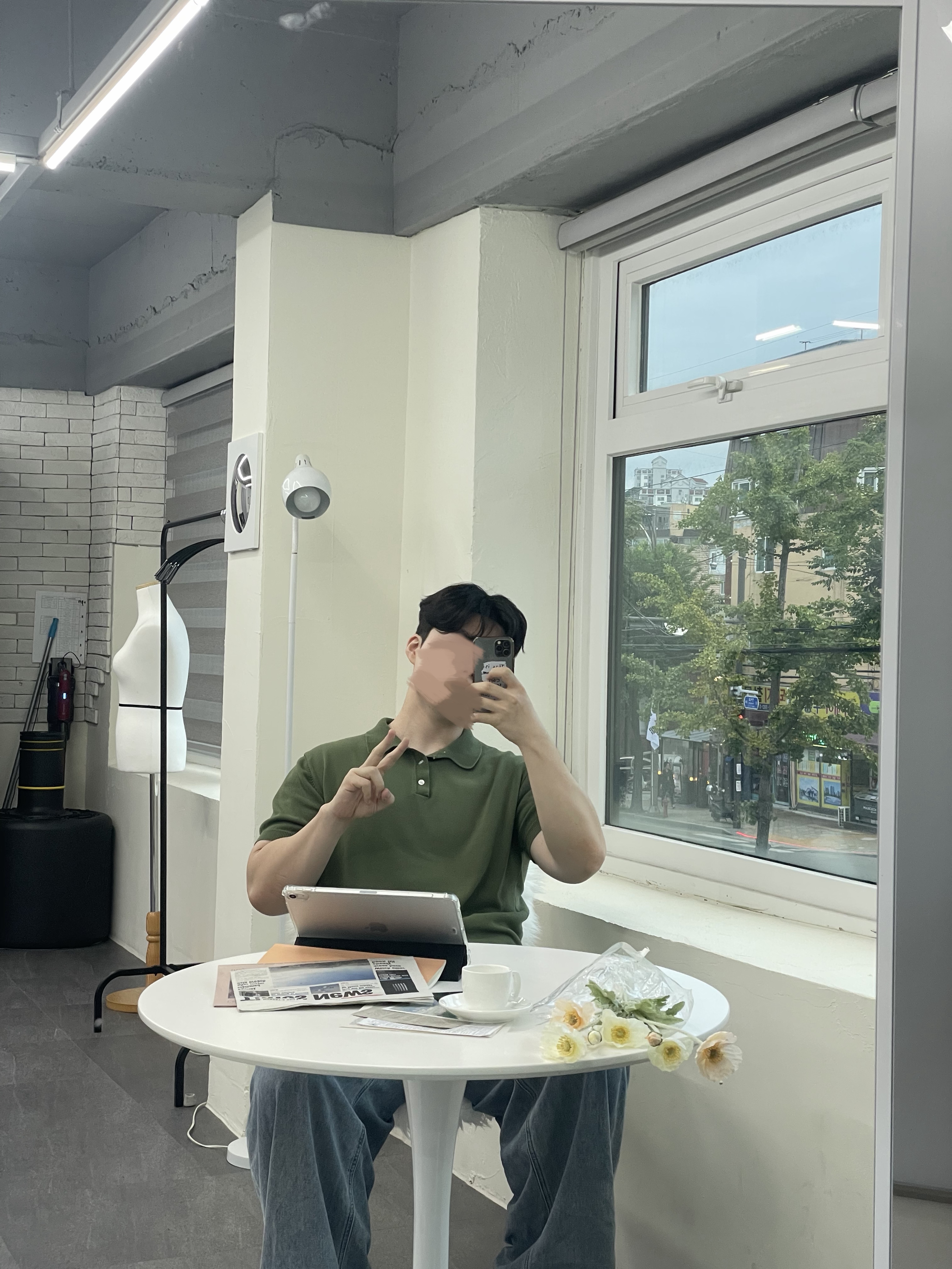 굿모닝 이렇게 문자를 안 보내~