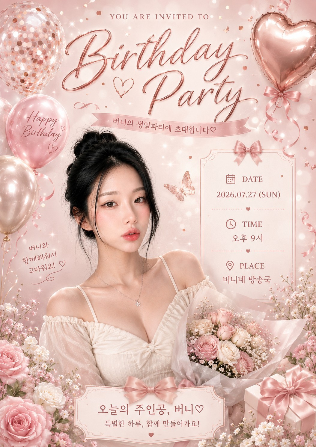 나 오늘 생일이다 💟