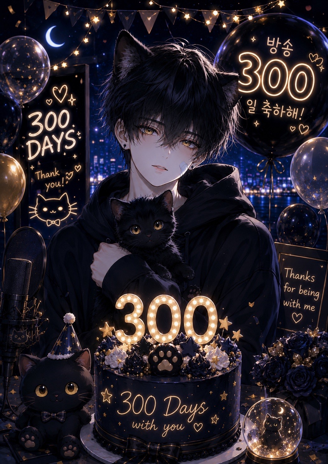 나 300일이래❤️