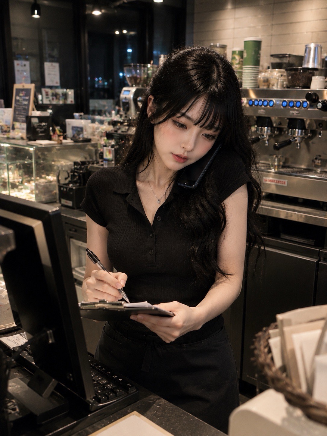 (플리?)카페맨저일상간접체험