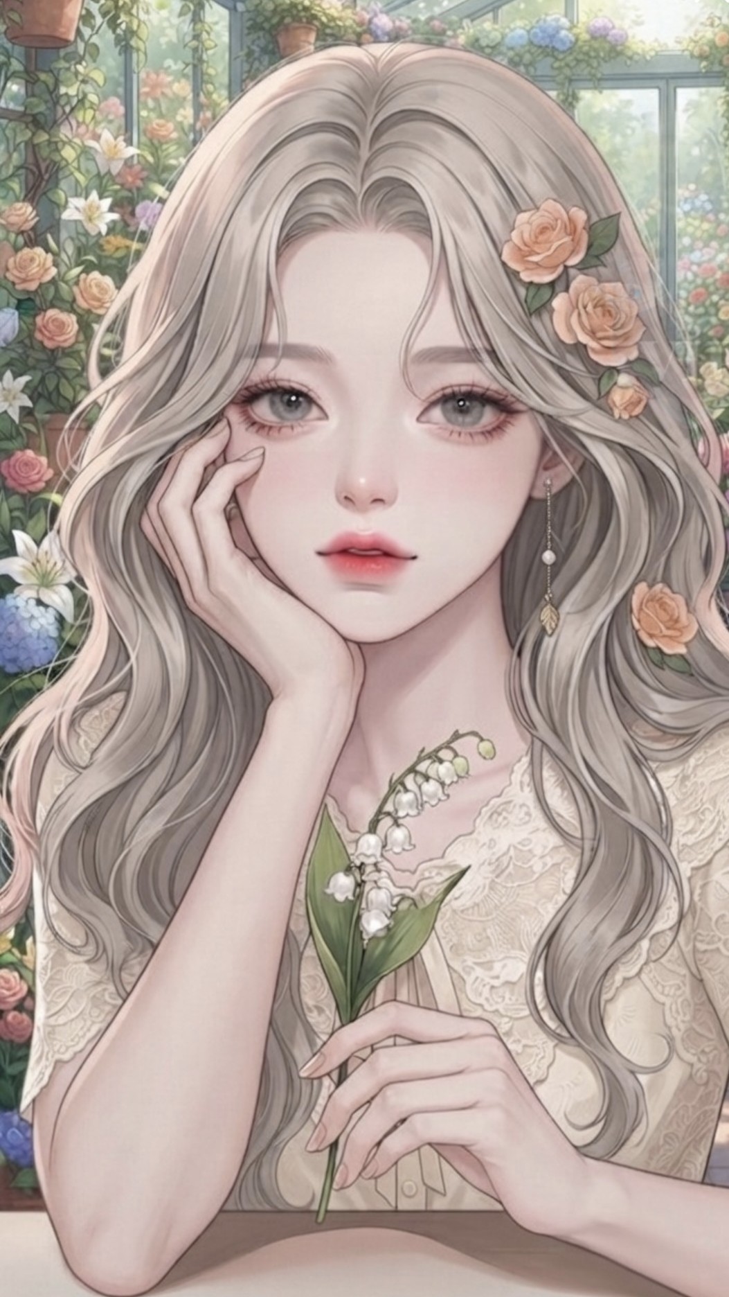 차분한 아침