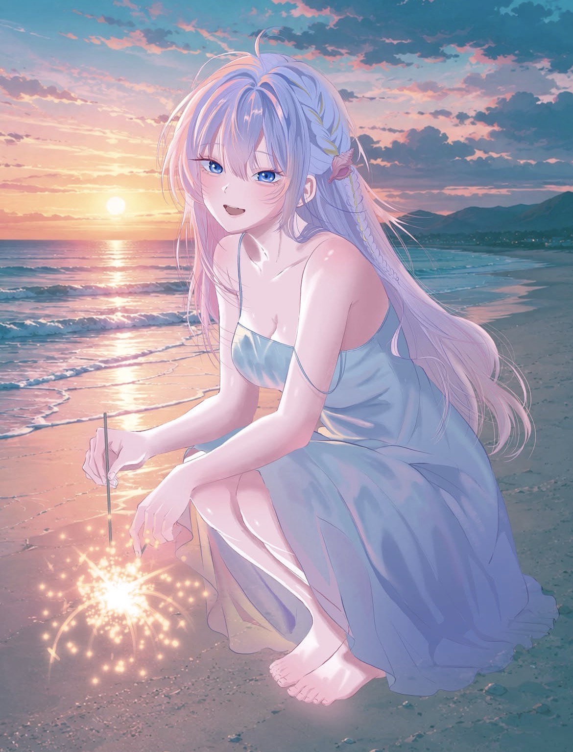 # 파도의 색은 파랑이 아니야,