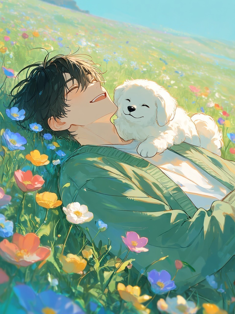 " 물 음 "