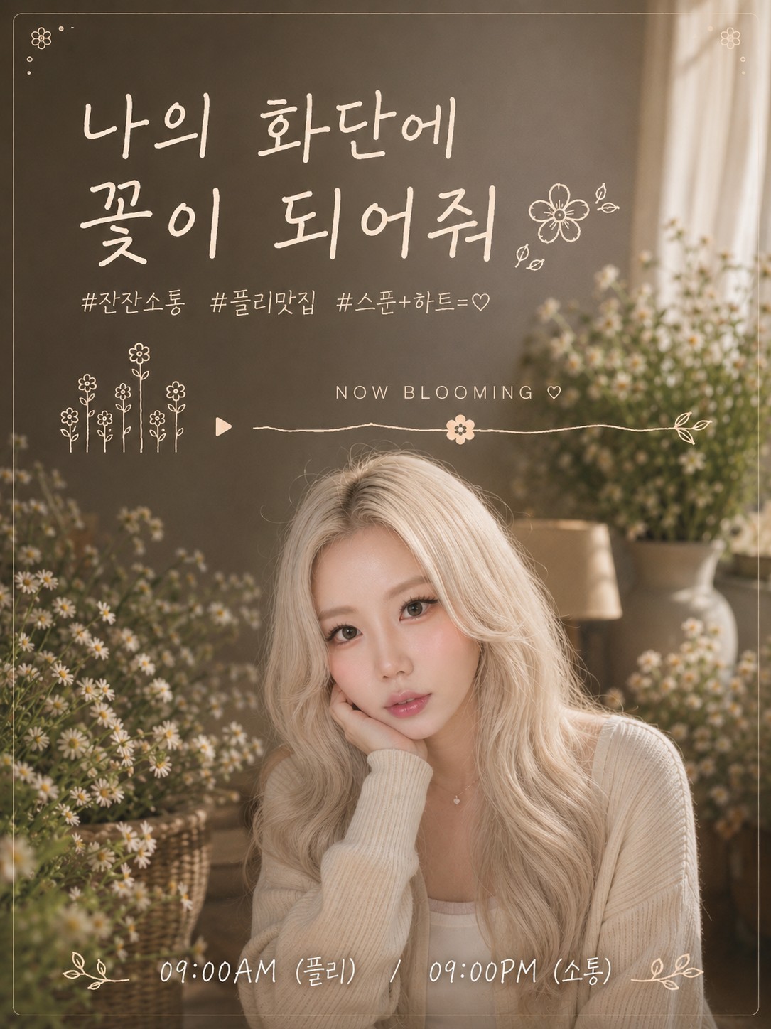 (플리) 나의 화단에 꽃이 되어줘