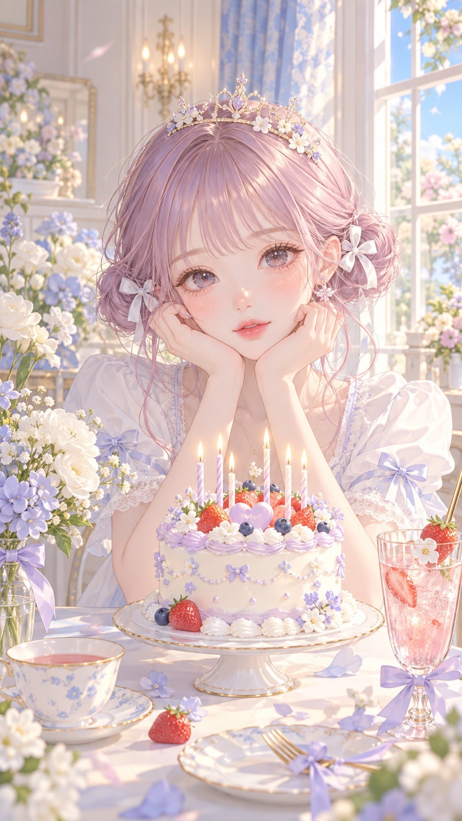 생일엔 특별히 이쪽에 앉아 ᕬᕬ ෆ