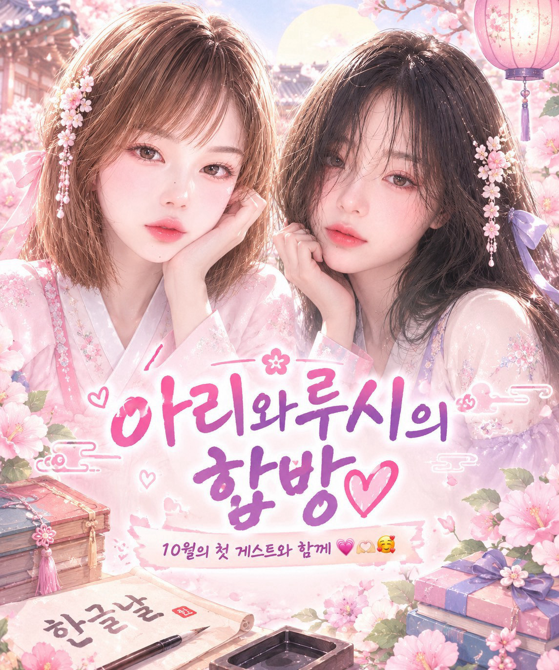 루시와 첫데이뚜 칵테일바👀🎧🫶