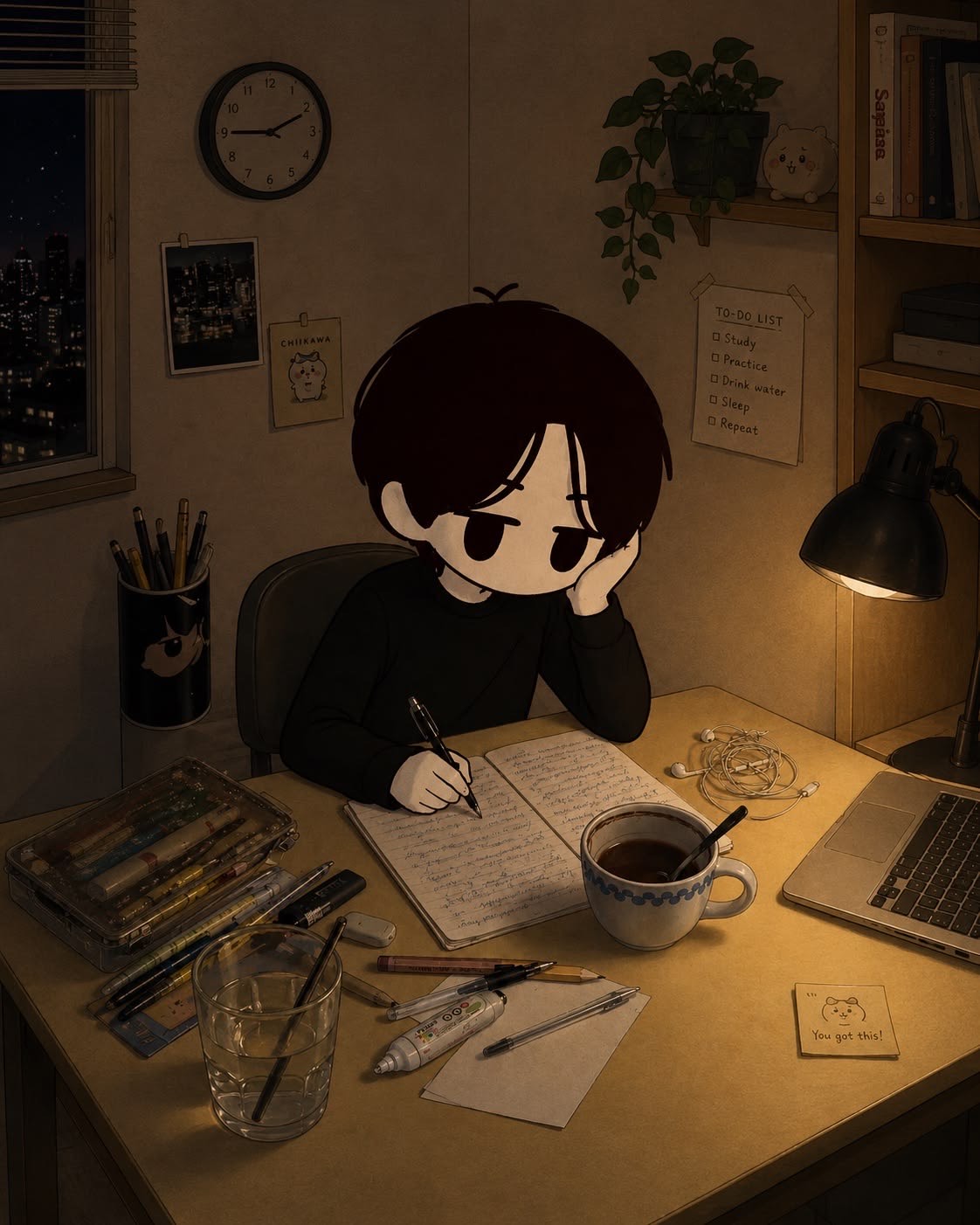 자기전 잠시