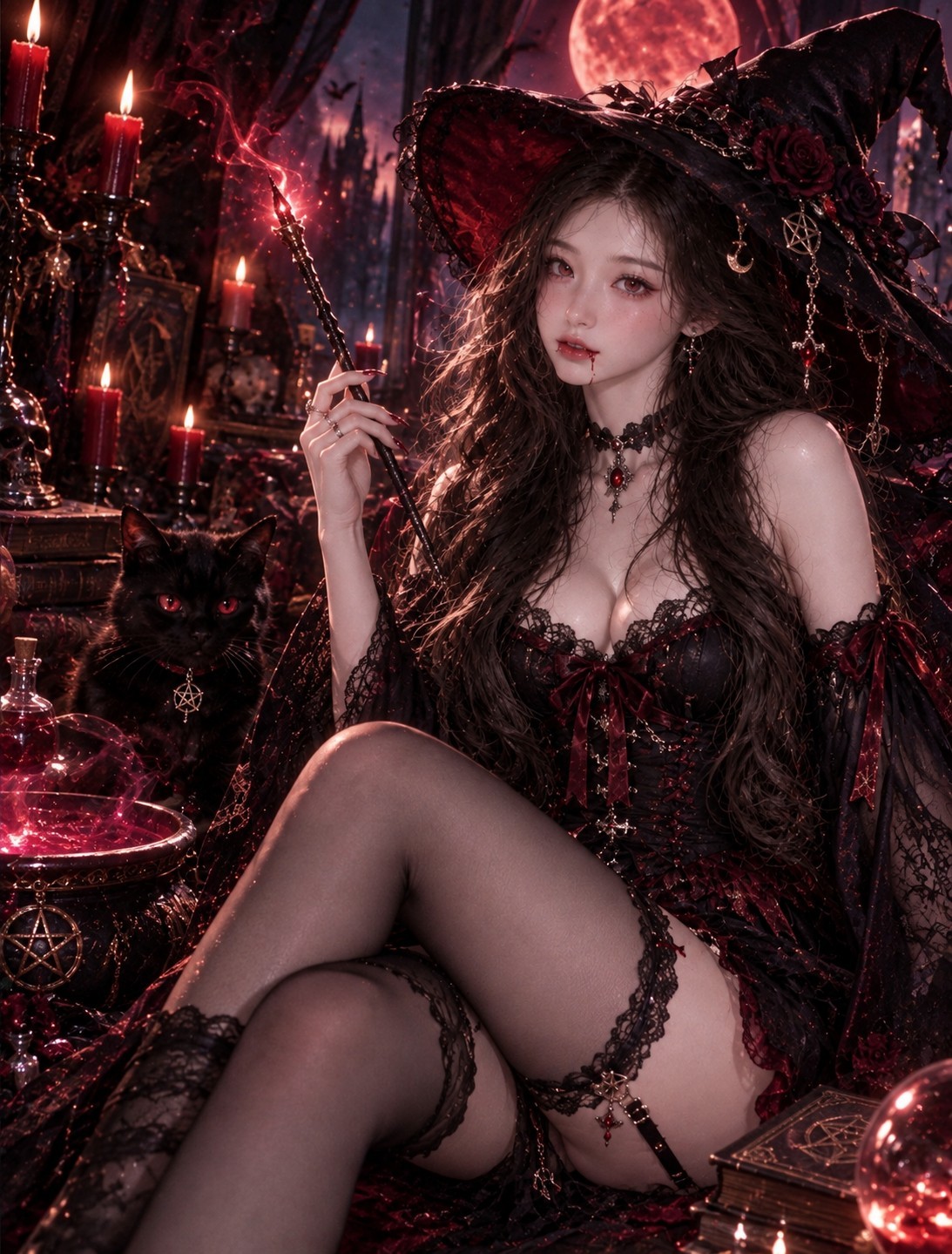 마녀한테 들어와!!🔮🧹