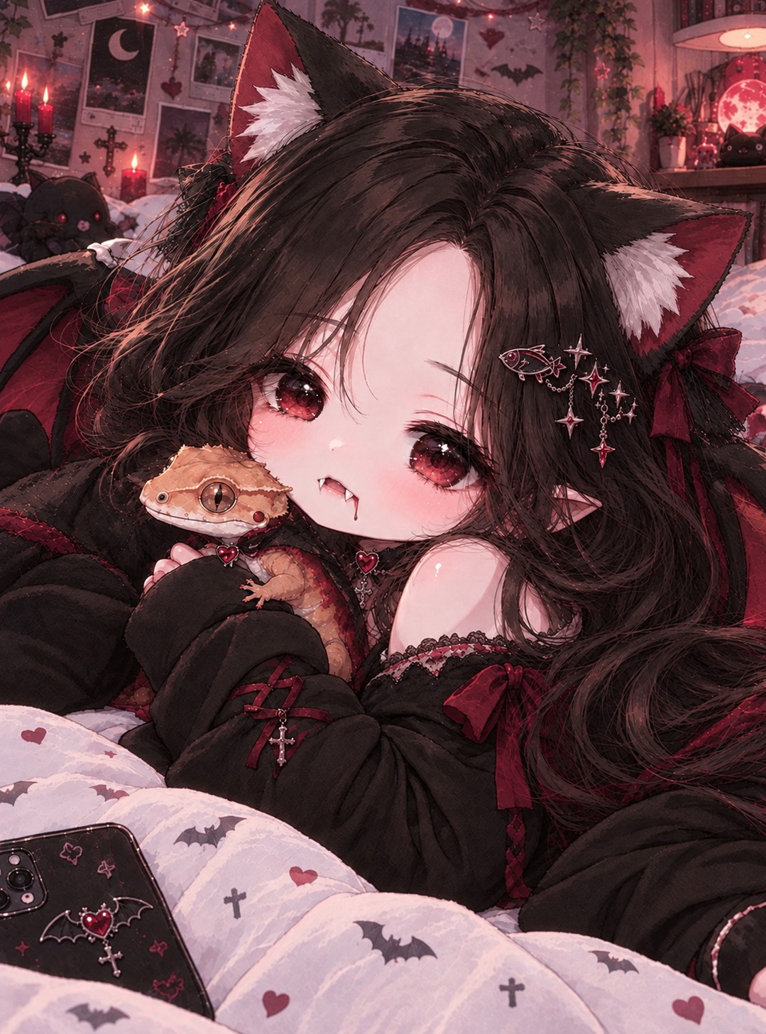 #  박쥐랑 안 친해요 _🧛‍♀️