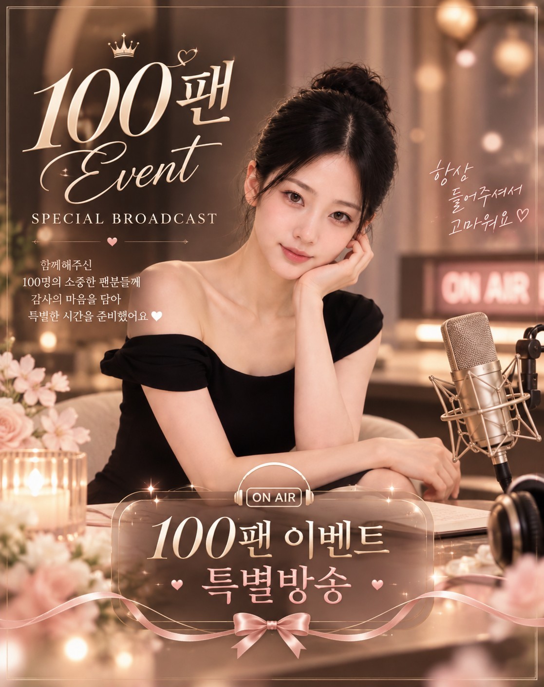 100팬 특별방송 1부