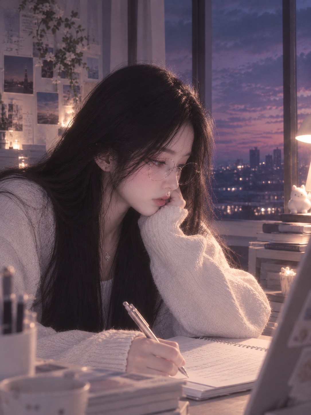 자다 일어났어..