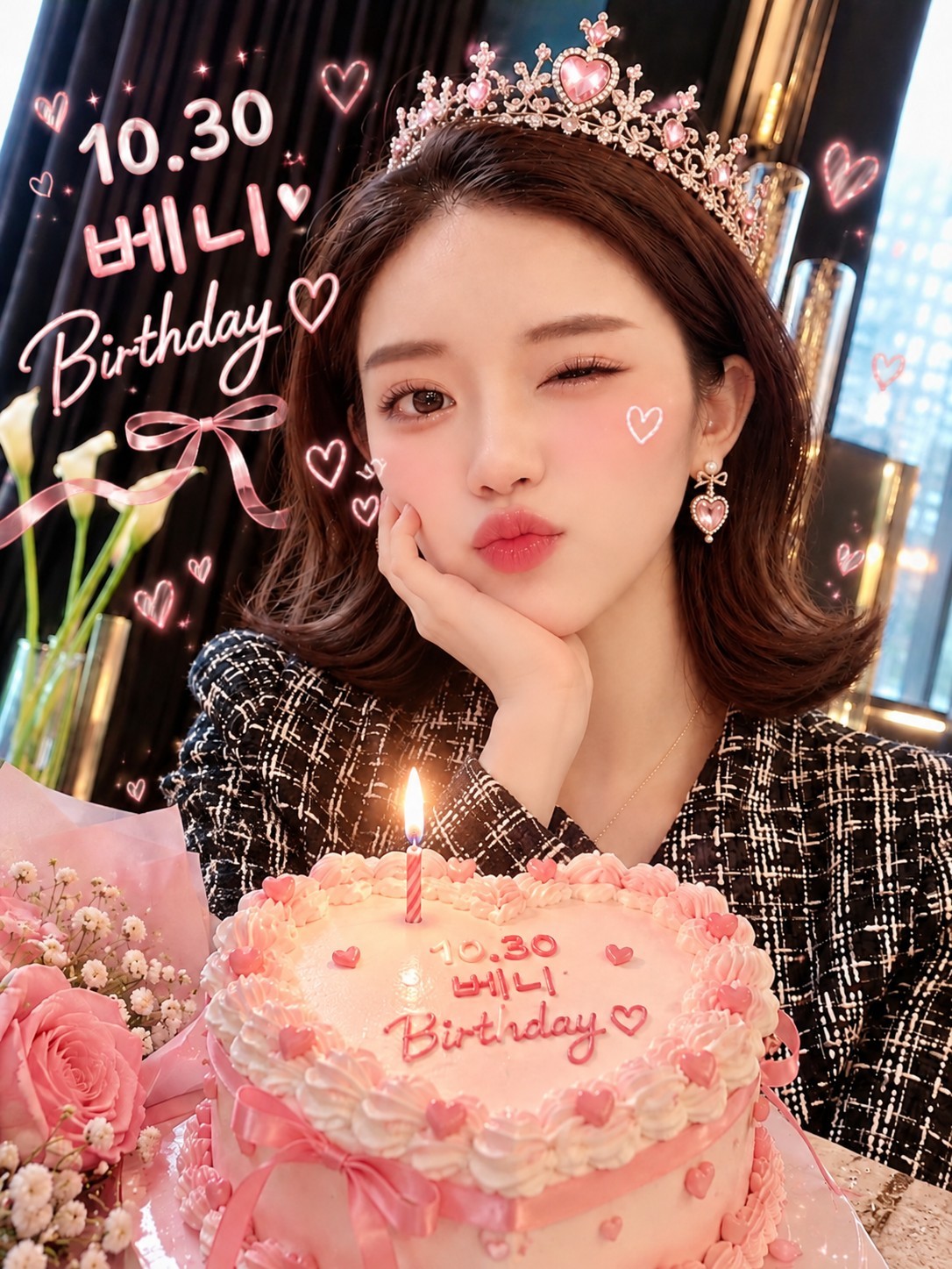 베니 생일이야 같이놀자❤