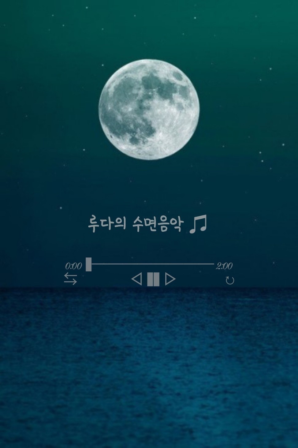 [고음질] 루다의 수면음악🎵