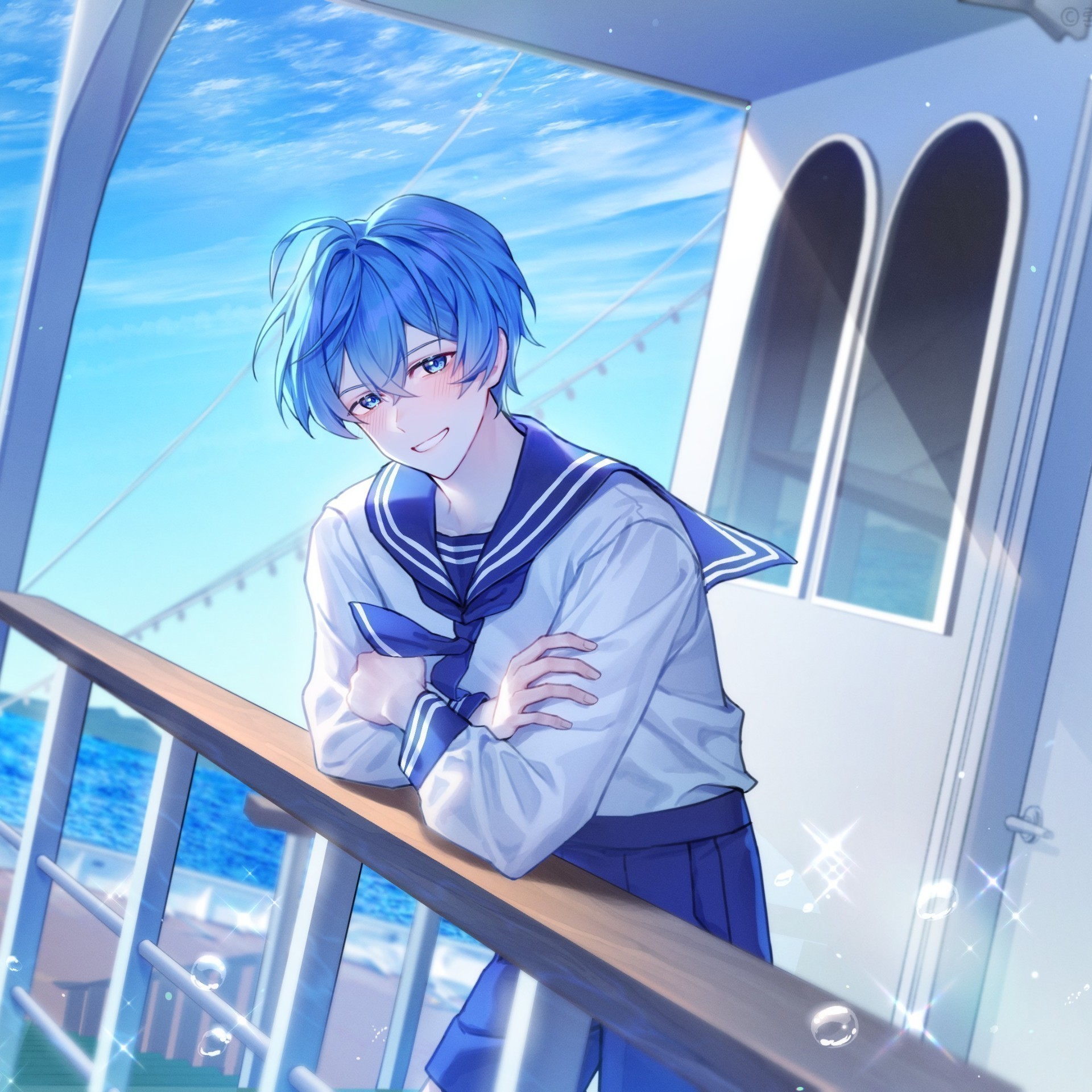 바다의 물결에 유랑하며🫧