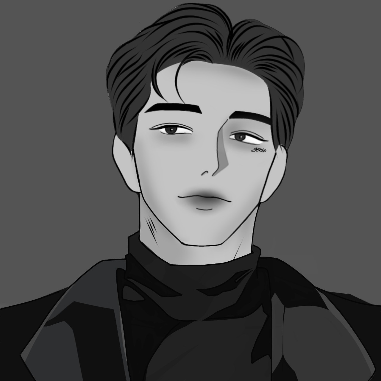 저음) 일하는 지니입니다. ☽︎˚