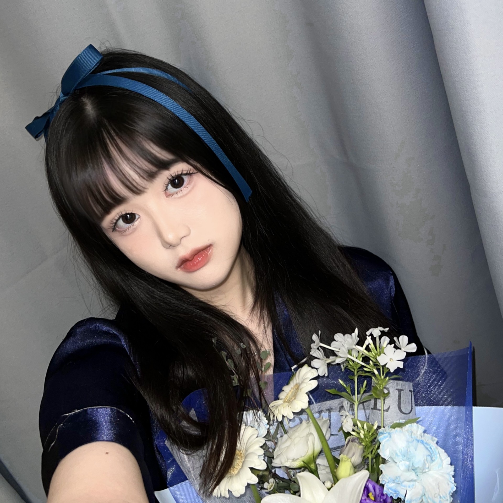 리액션이 엄청난 여성