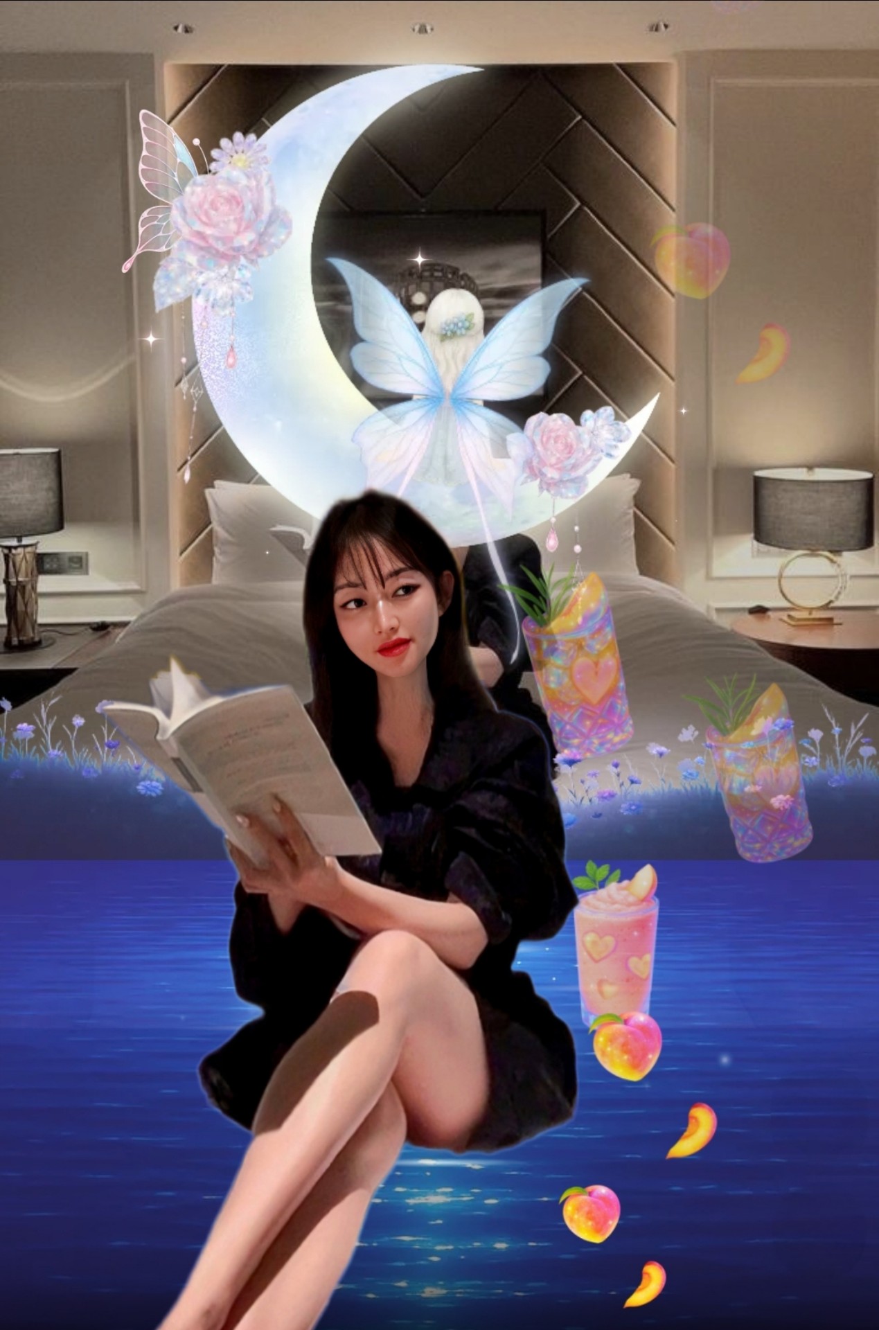 ❝이리와, 달달히 책읽으며 재워줄께❞