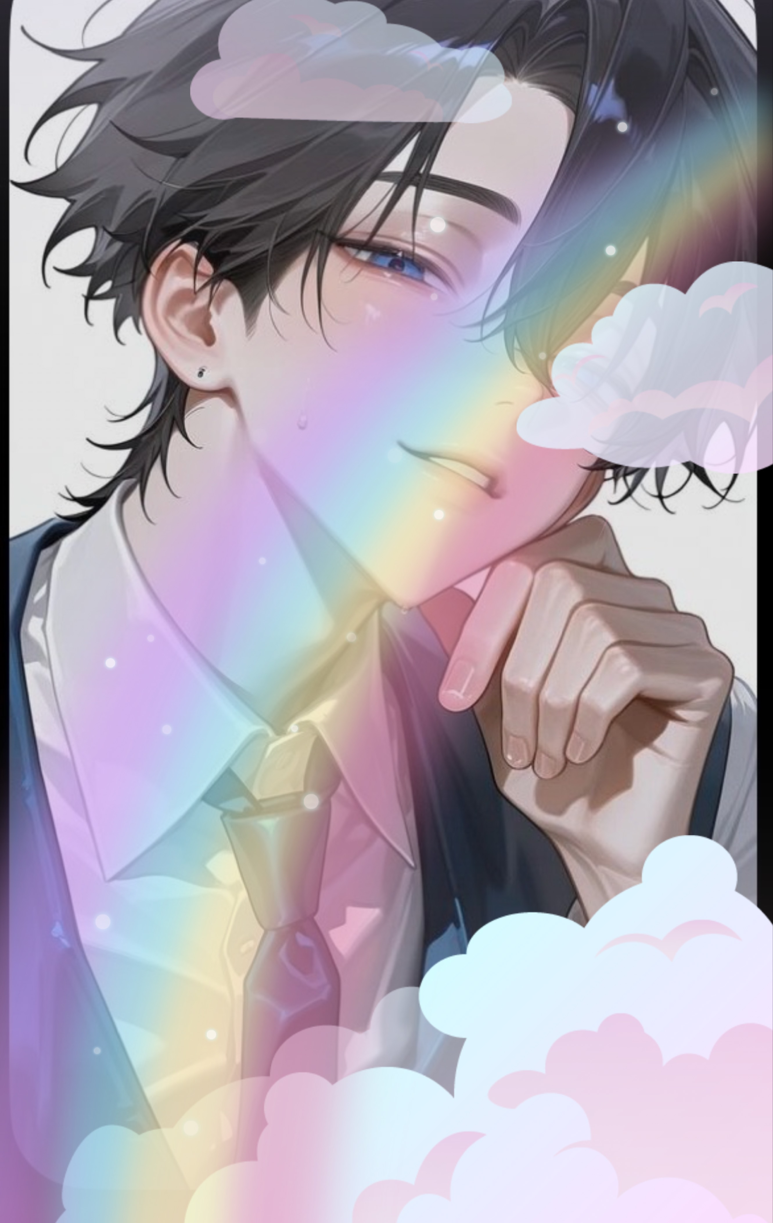 🍀,럭키닉키 김닉키 굿모닝이에요.