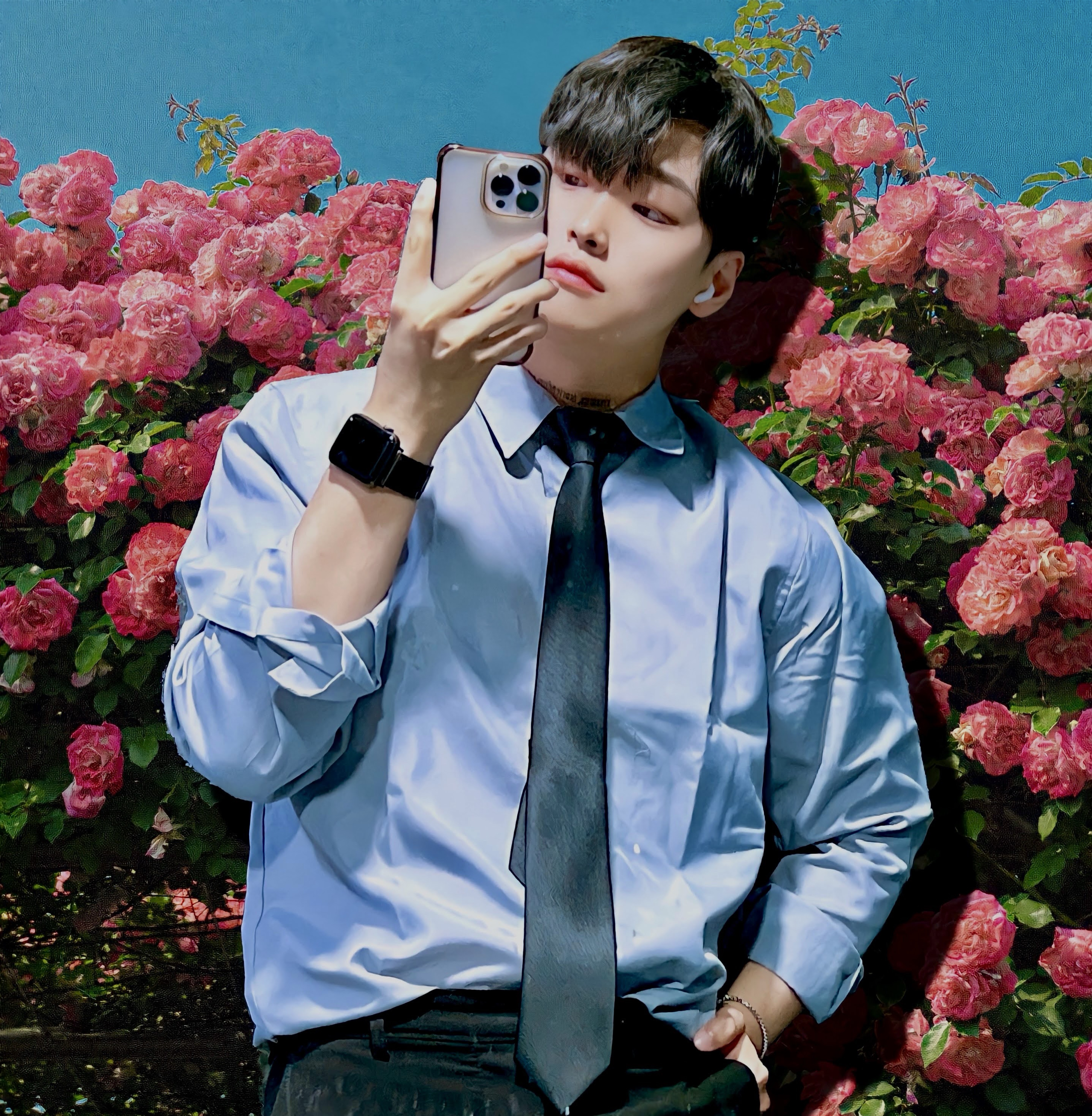 말하는 중 