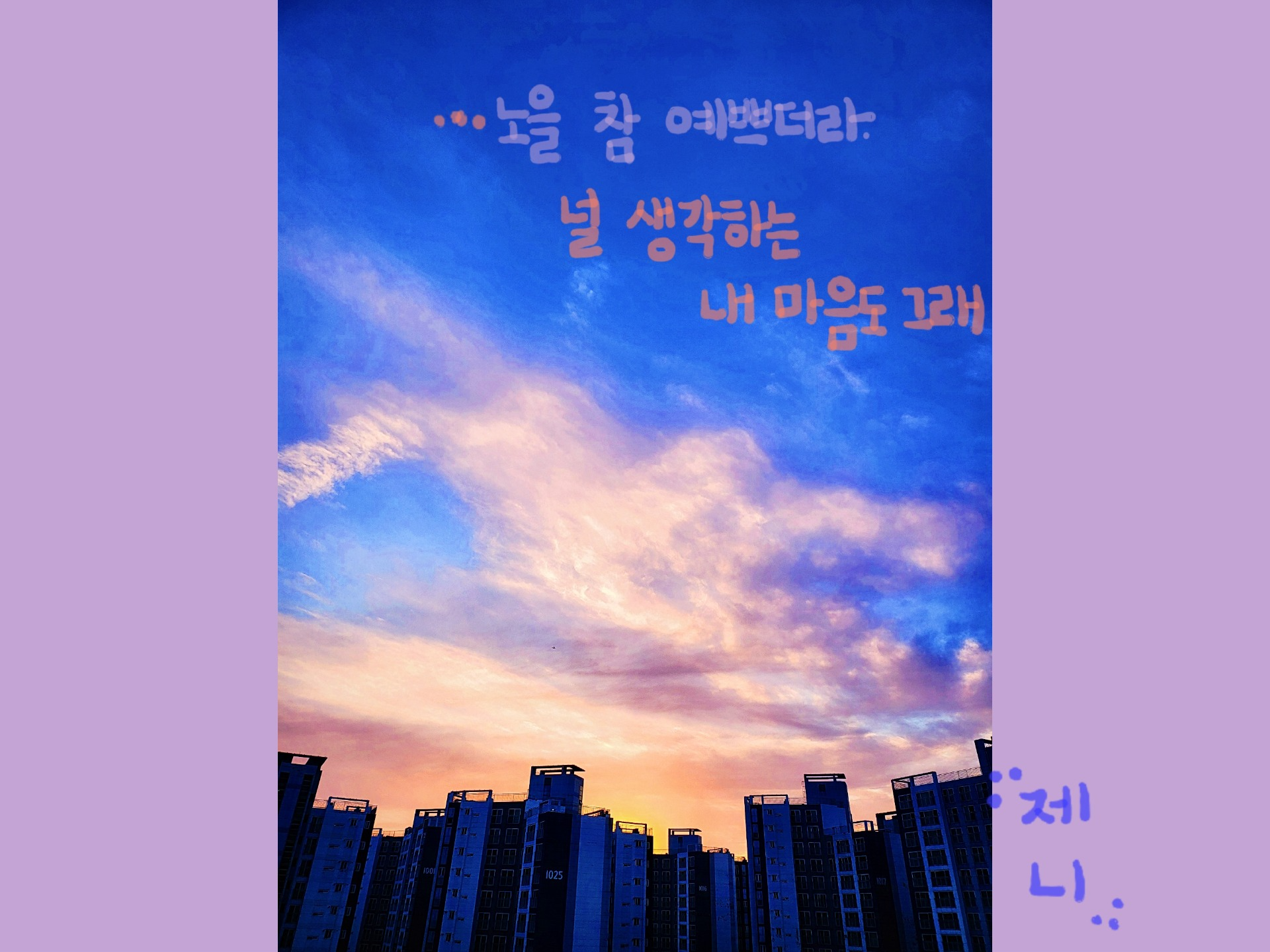 이리와요. 자자. 