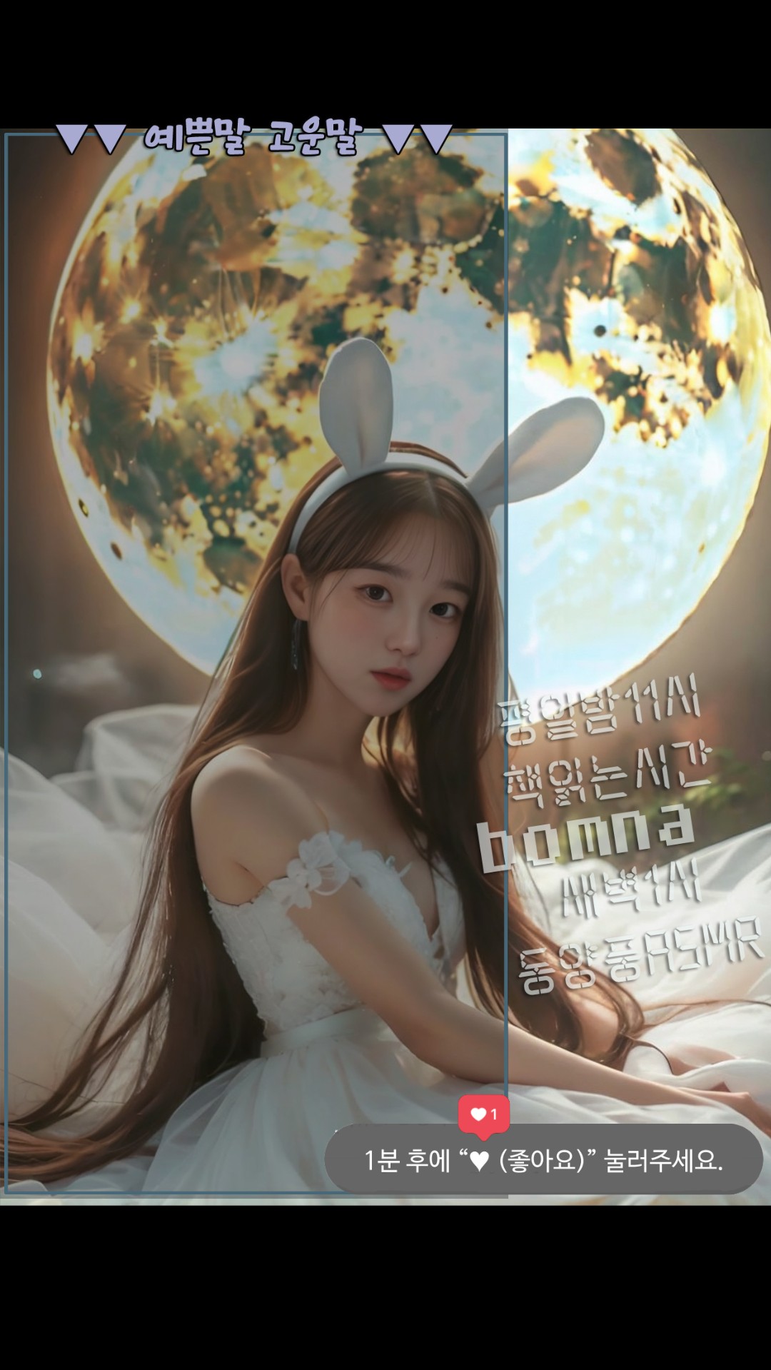 책 읽어주는 예쁜누나 📚🌙