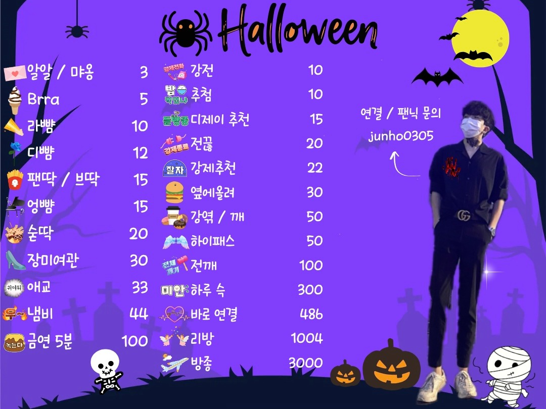🎃너 할로윈도 혼자냐 ㅋㅋ🎃