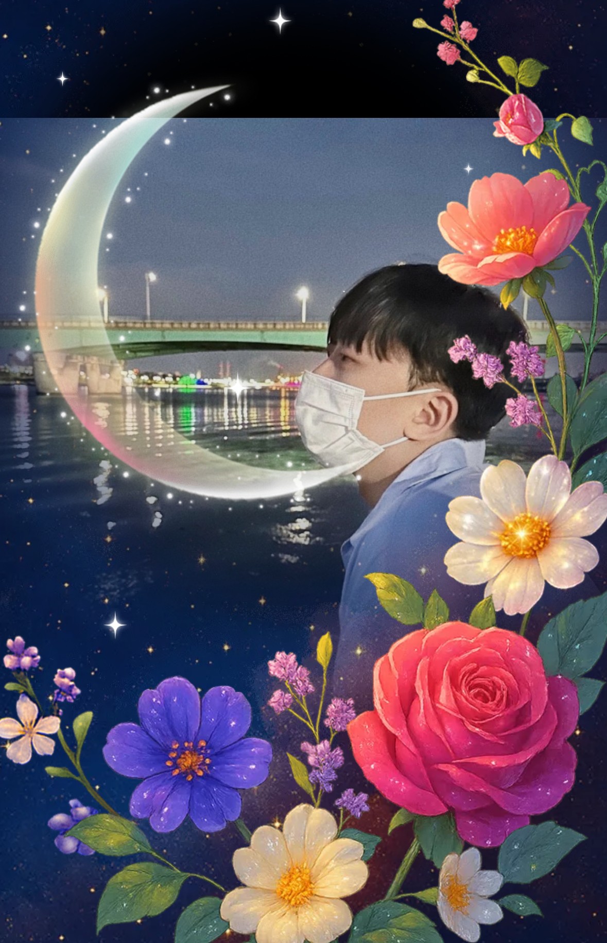 달달 예쁜 H 달 🌙 생일 축하해