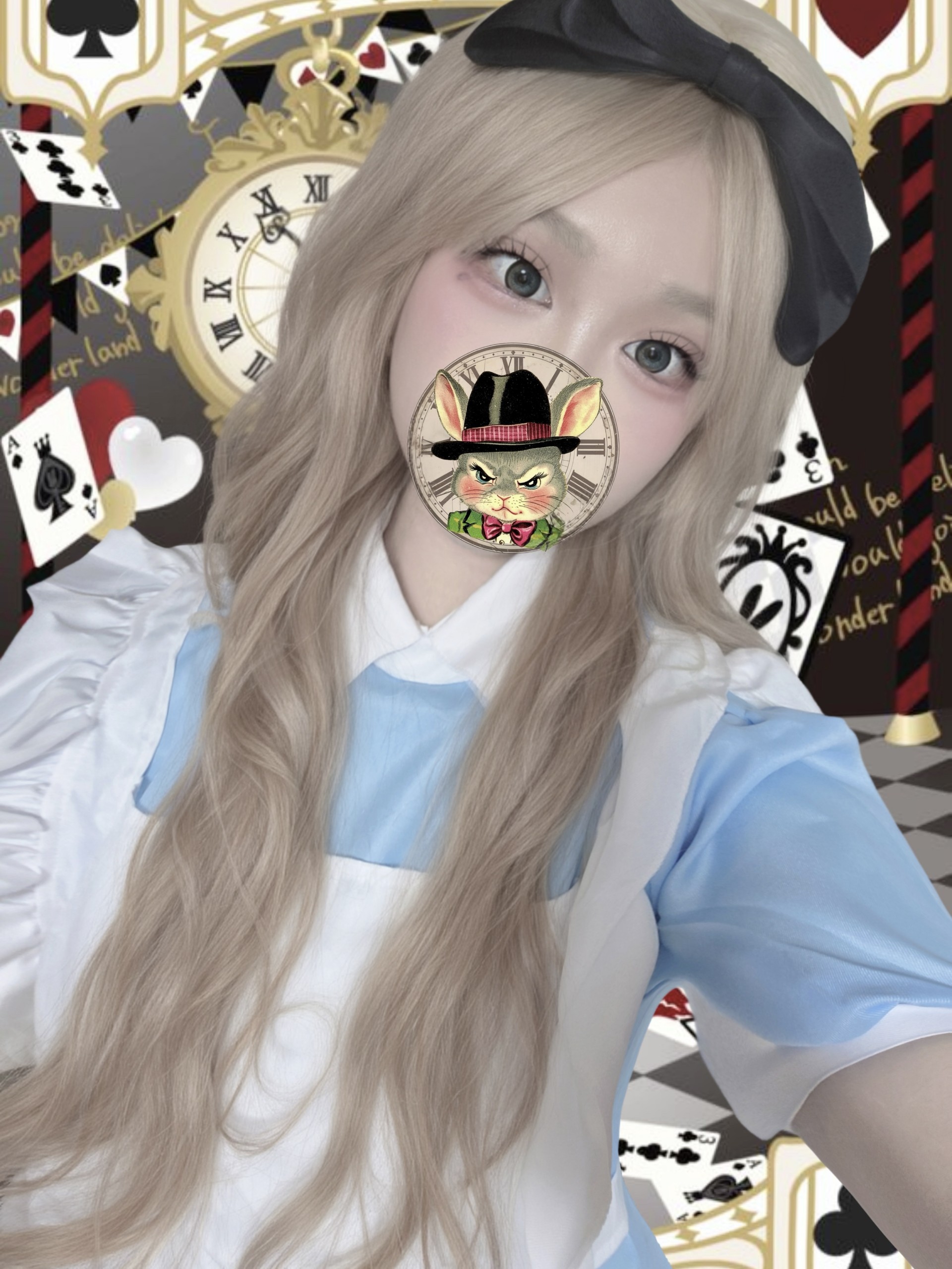 귀여운 여자의 앙살 - ♡