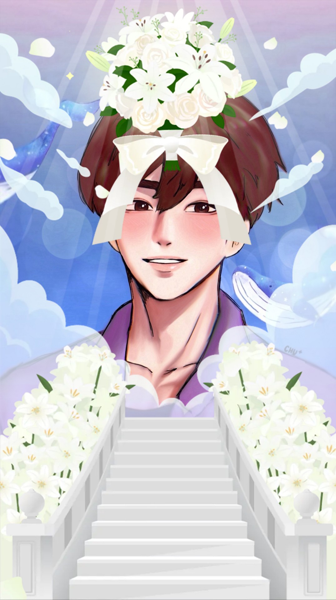 웨딩 받앗다 오예~ 머야 ㅠ