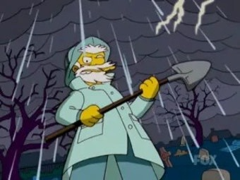 땅에 묻히는 시점을 낋여옴